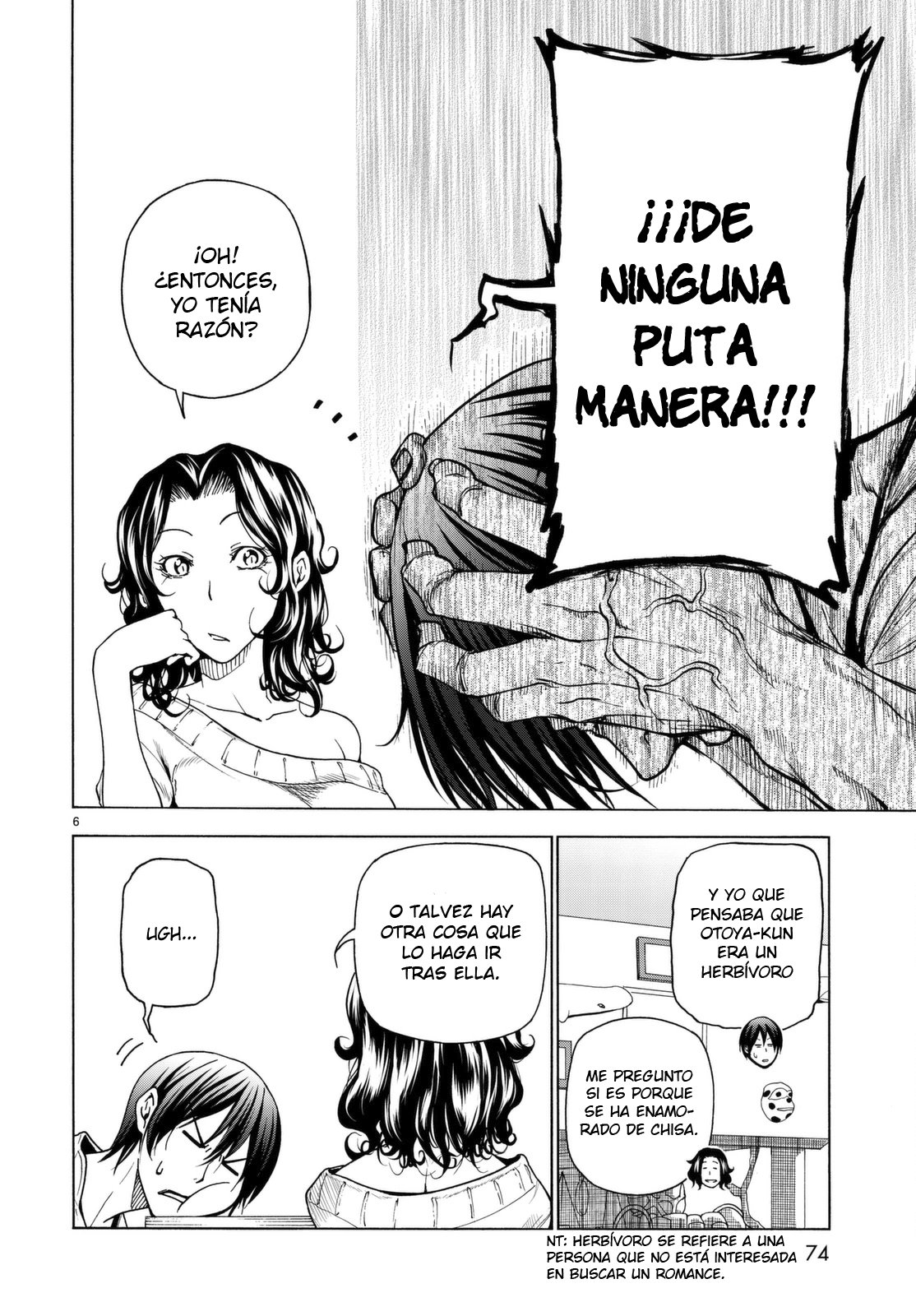 Grand Blue Capitulo 36: ¿Ese es quien te gusta? página 9