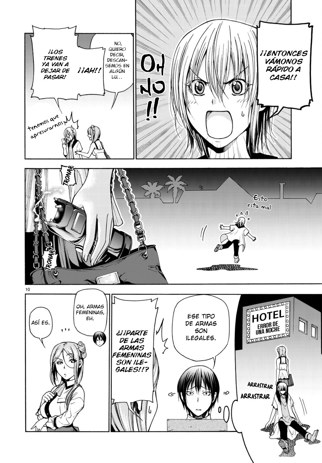 Grand Blue Capitulo 37: Serio. página 11
