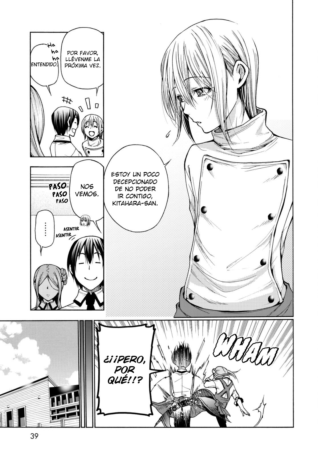 Grand Blue Capitulo 37: Serio. página 14