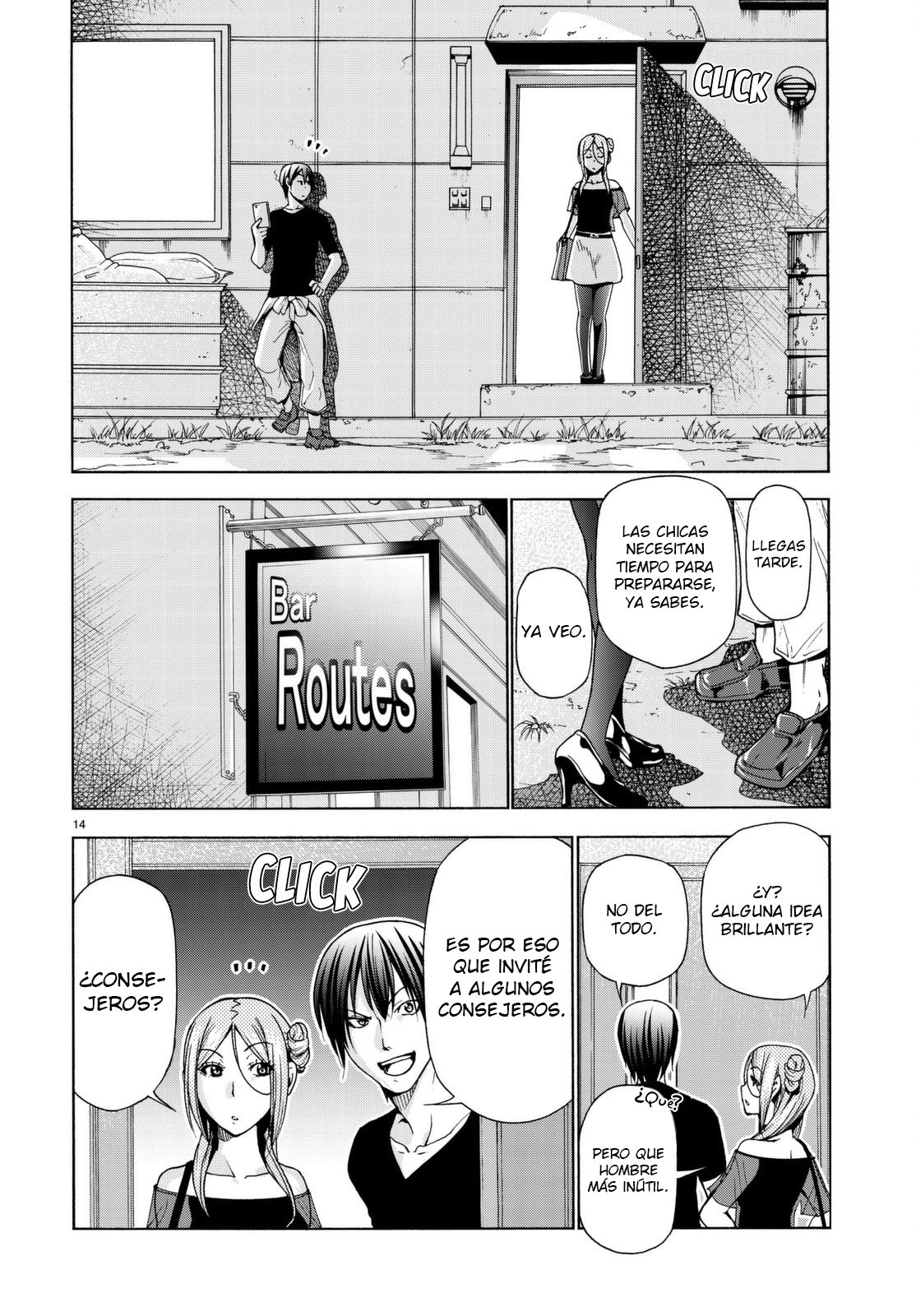 Grand Blue Capitulo 37: Serio. página 15
