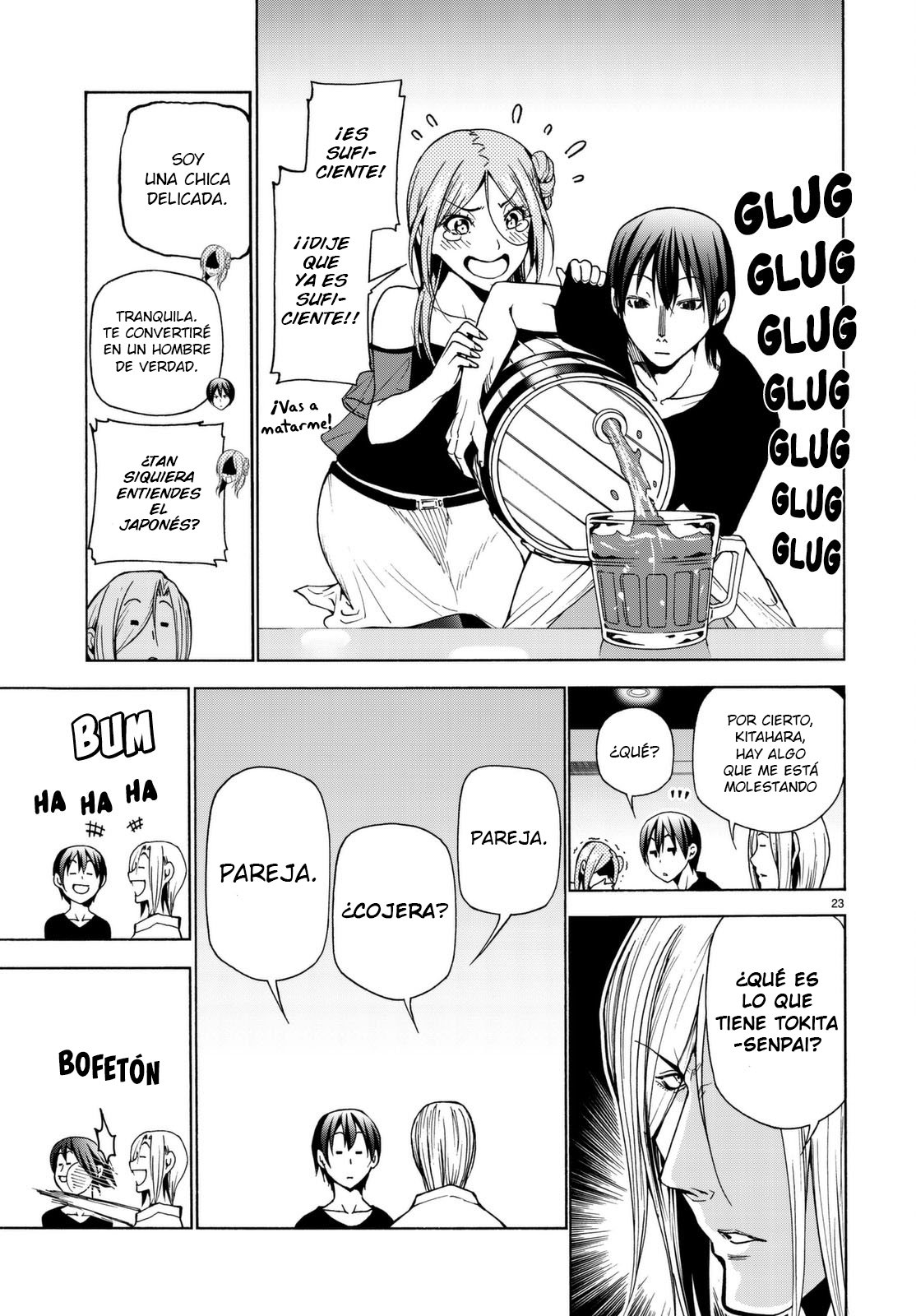 Grand Blue Capitulo 37: Serio. página 24