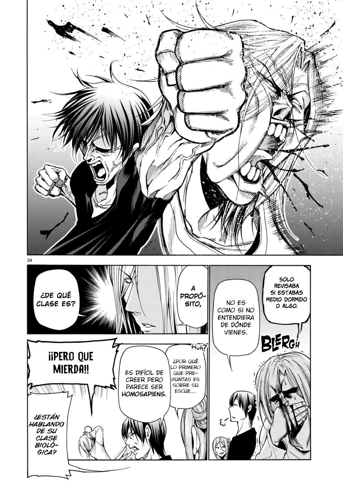 Grand Blue Capitulo 37: Serio. página 25