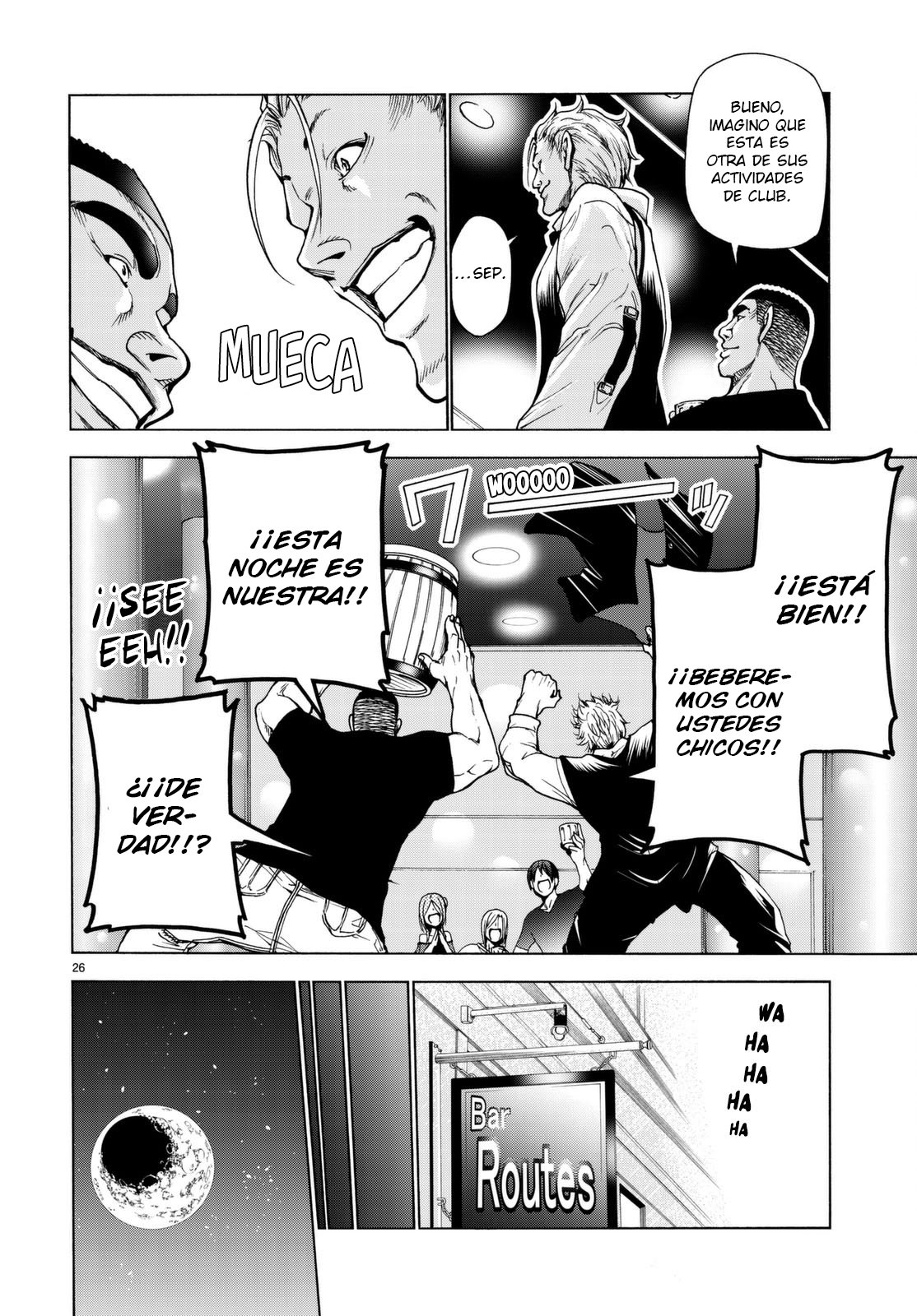 Grand Blue Capitulo 37: Serio. página 27