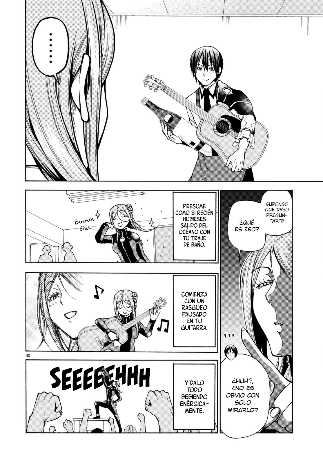 Grand Blue Capitulo 37: Serio. página 31