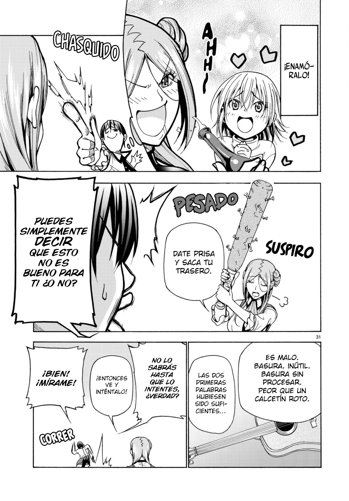 Grand Blue Capitulo 37: Serio. página 32
