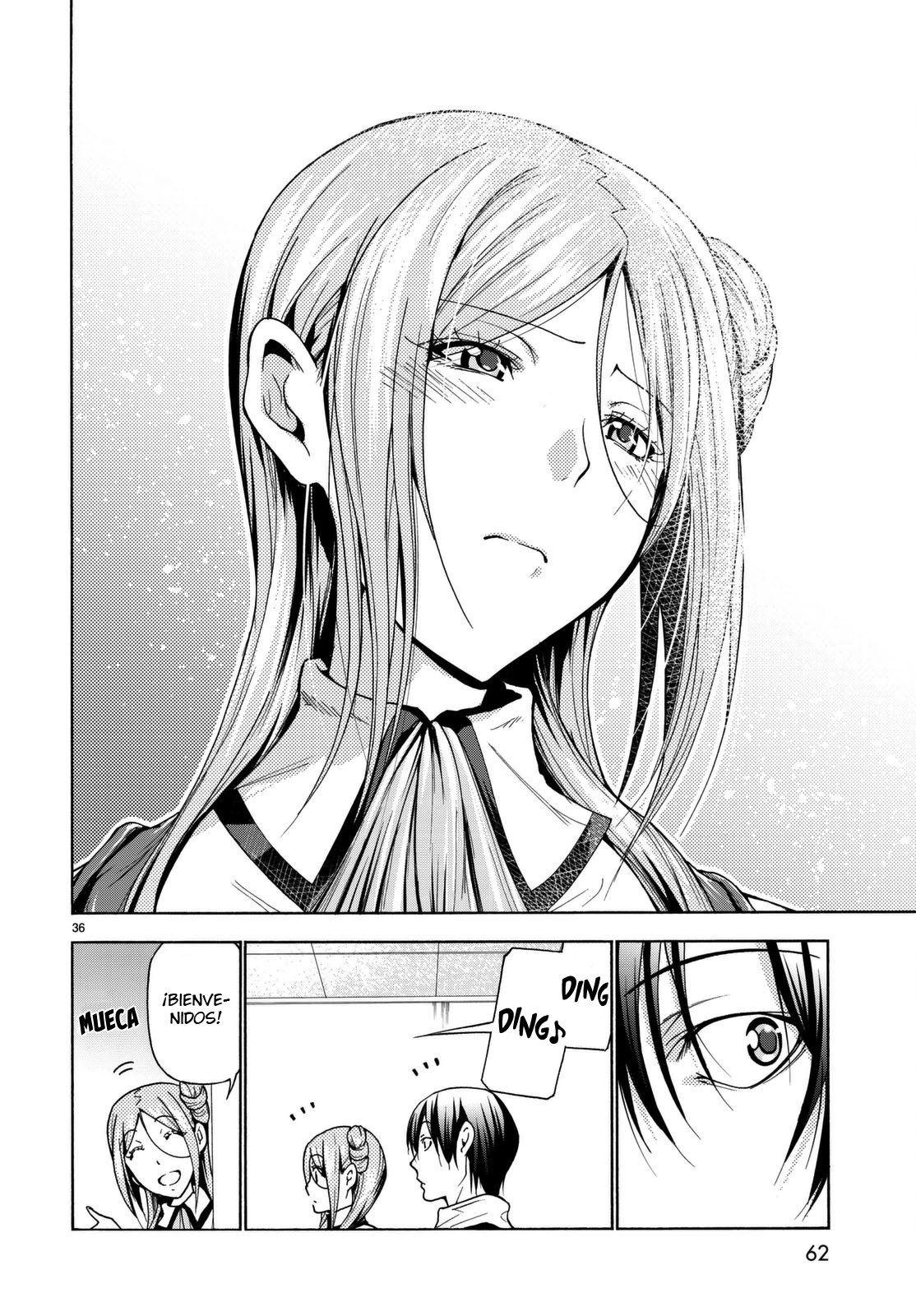 Grand Blue Capitulo 37: Serio. página 37
