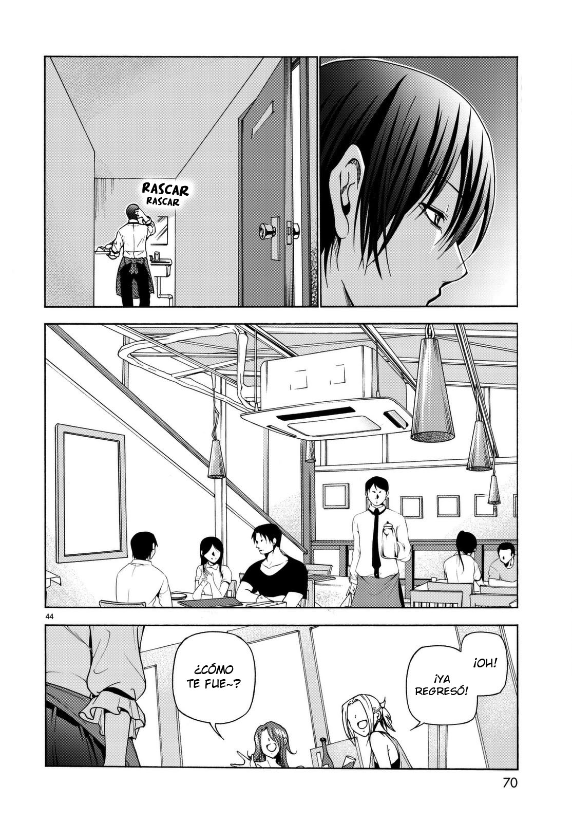 Grand Blue Capitulo 37: Serio. página 45
