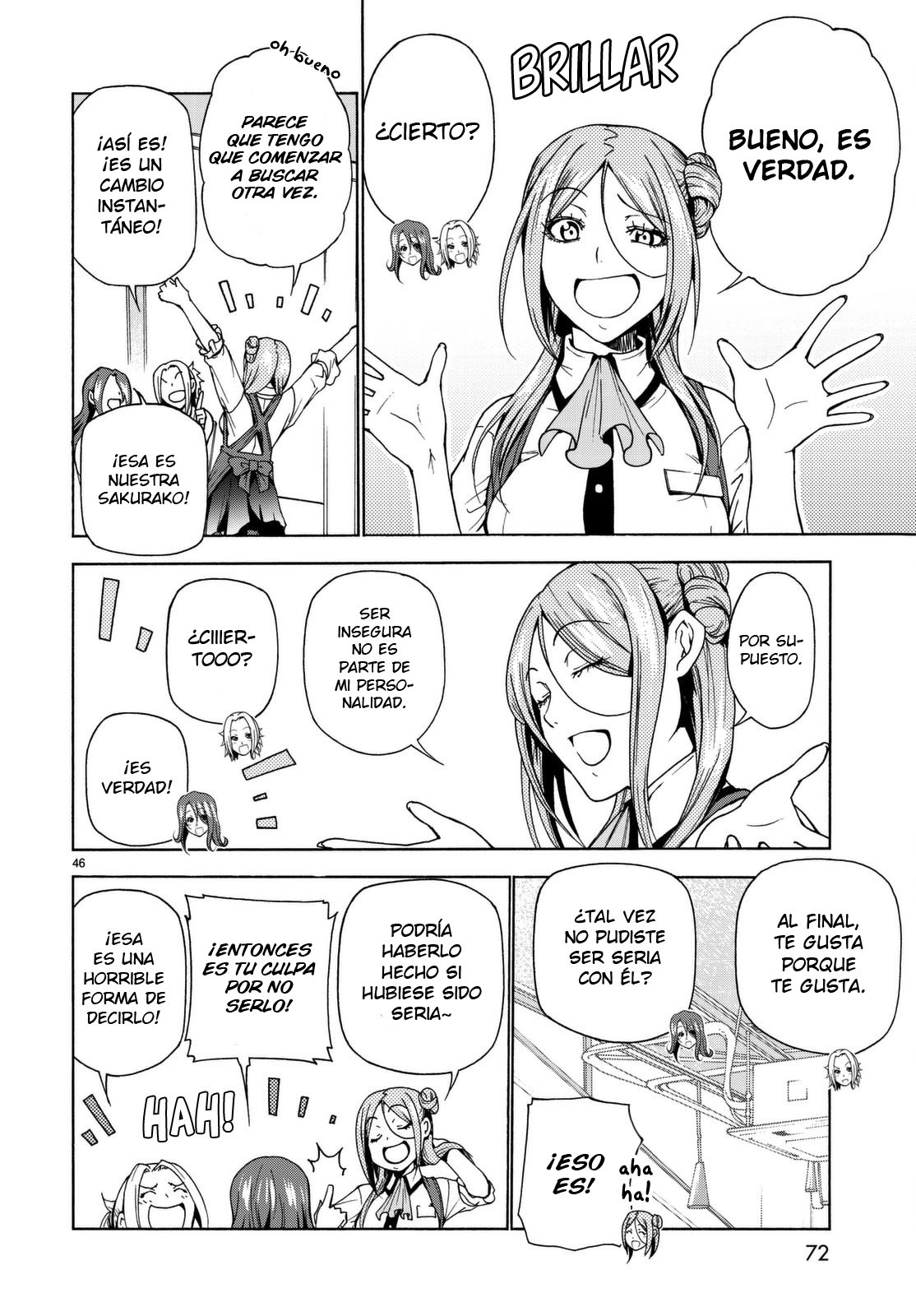 Grand Blue Capitulo 37: Serio. página 47