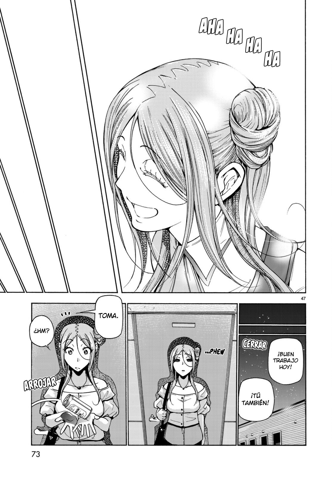 Grand Blue Capitulo 37: Serio. página 48