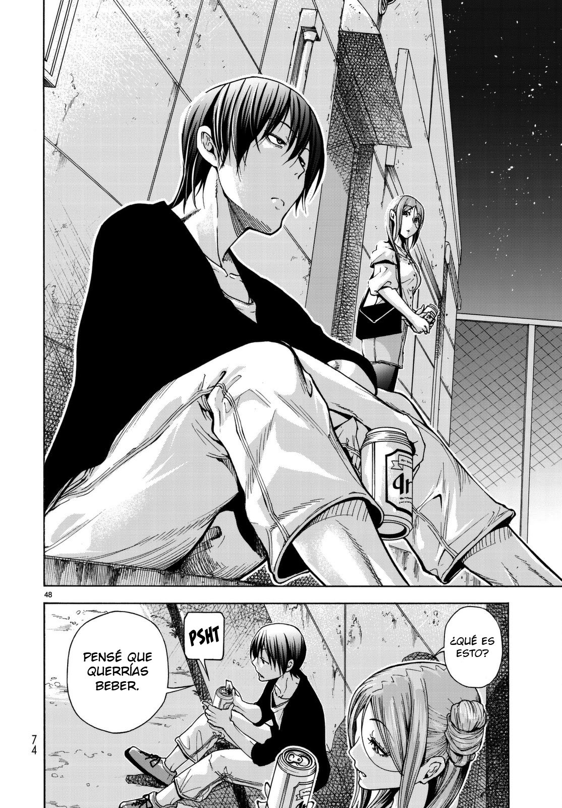 Grand Blue Capitulo 37: Serio. página 49