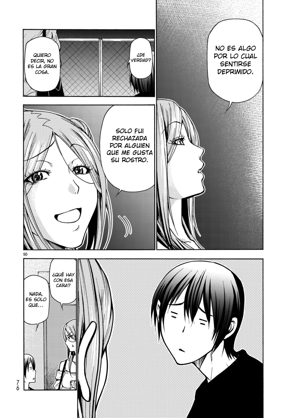 Grand Blue Capitulo 37: Serio. página 51