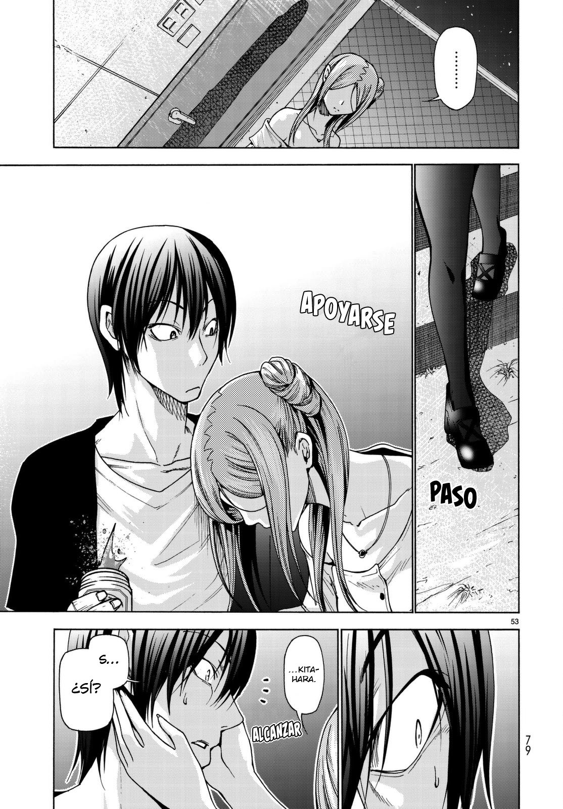 Grand Blue Capitulo 37: Serio. página 54