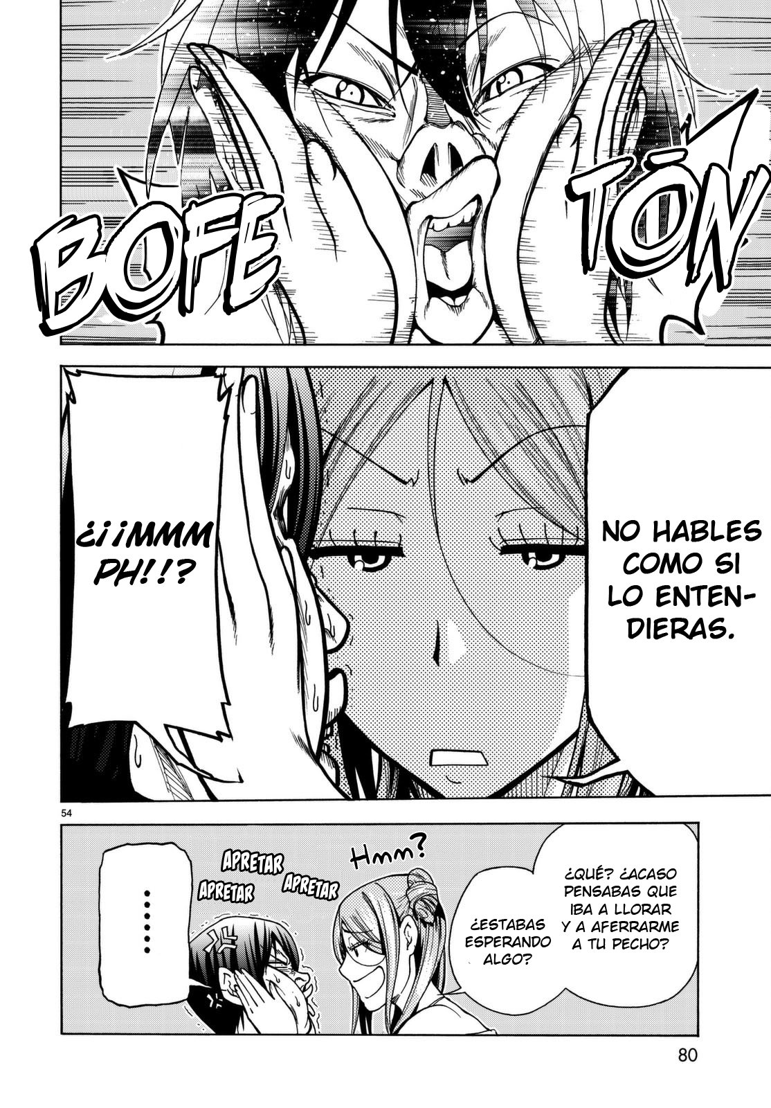 Grand Blue Capitulo 37: Serio. página 55