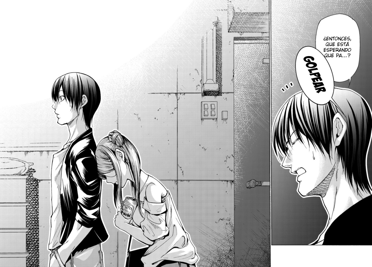 Grand Blue Capitulo 37: Serio. página 57