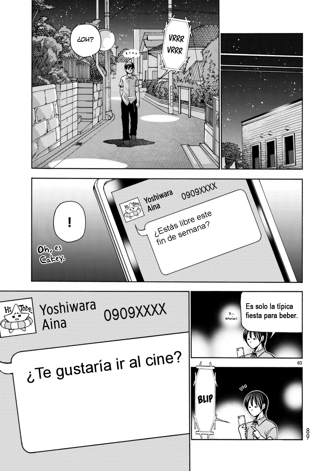 Grand Blue Capitulo 37: Serio. página 63