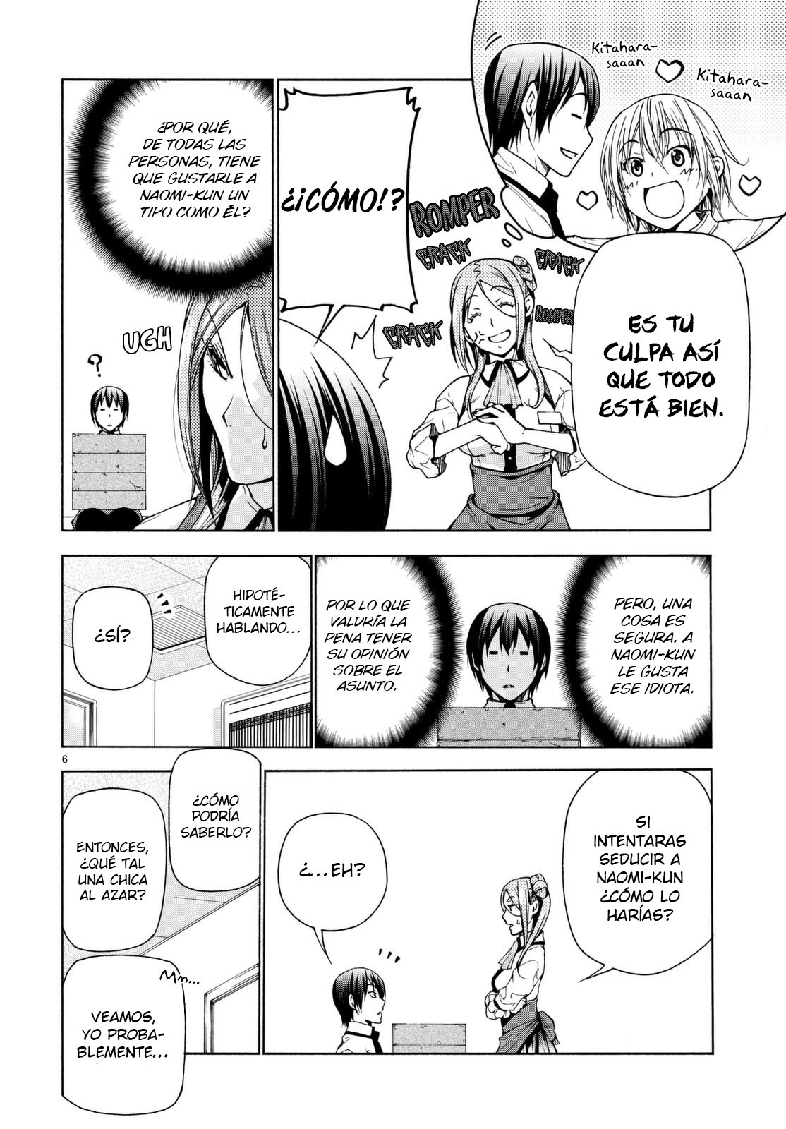 Grand Blue Capitulo 37: Serio. página 7