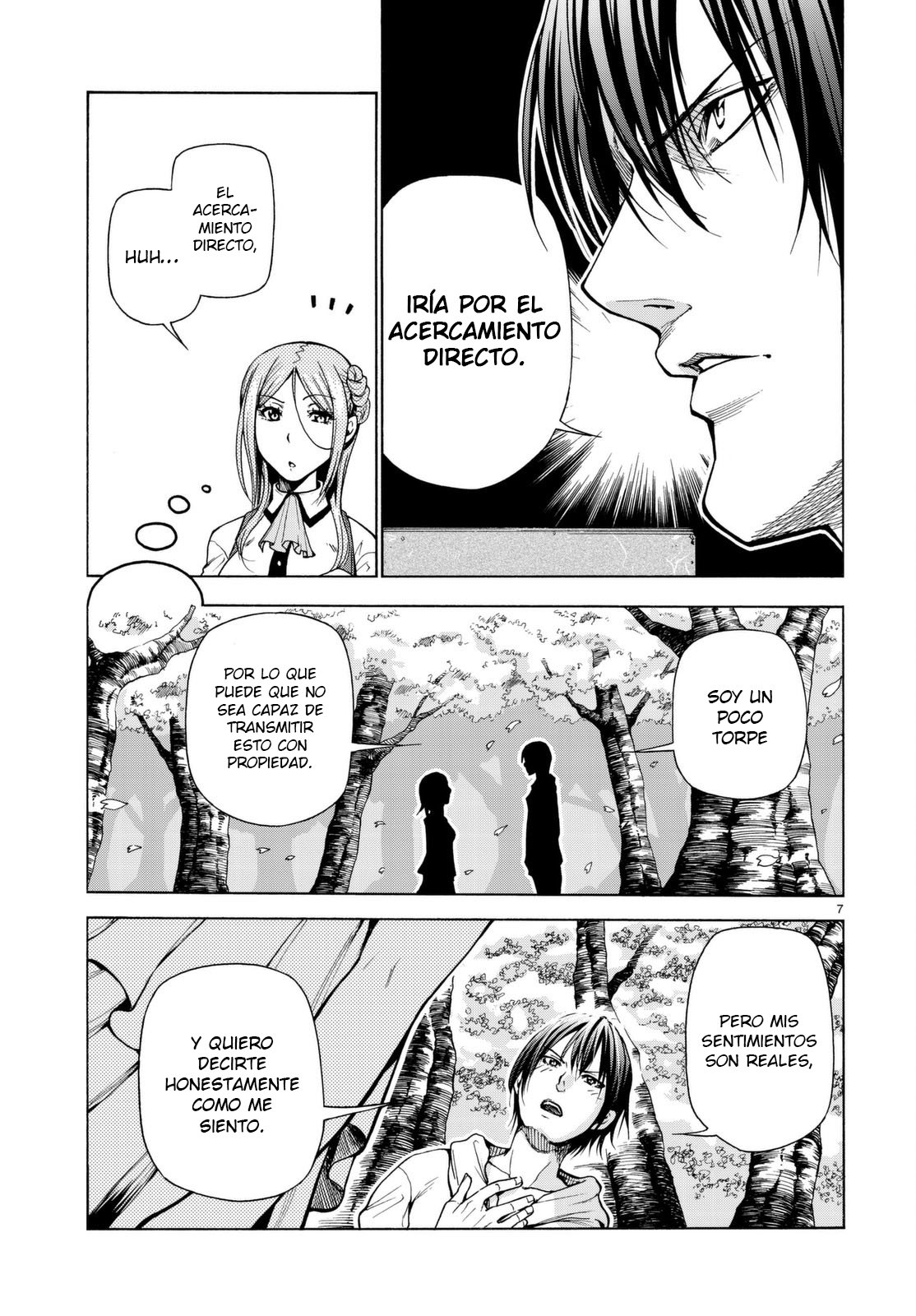 Grand Blue Capitulo 37: Serio. página 8