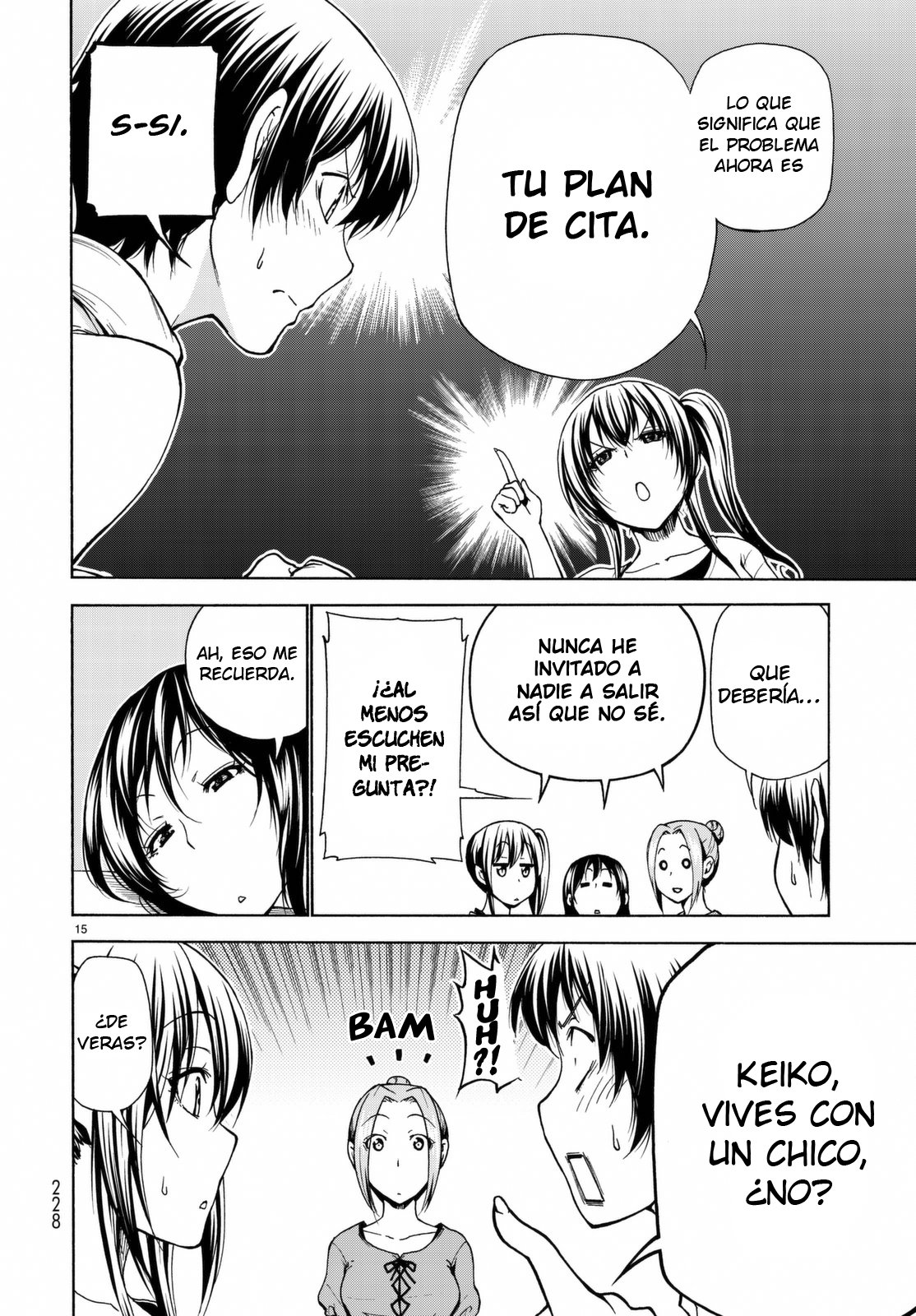 Grand Blue Capitulo 38: Cita en el cine página 17