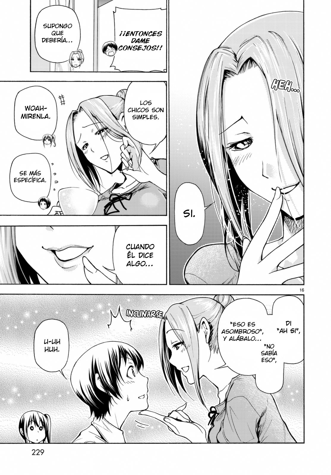 Grand Blue Capitulo 38: Cita en el cine página 18