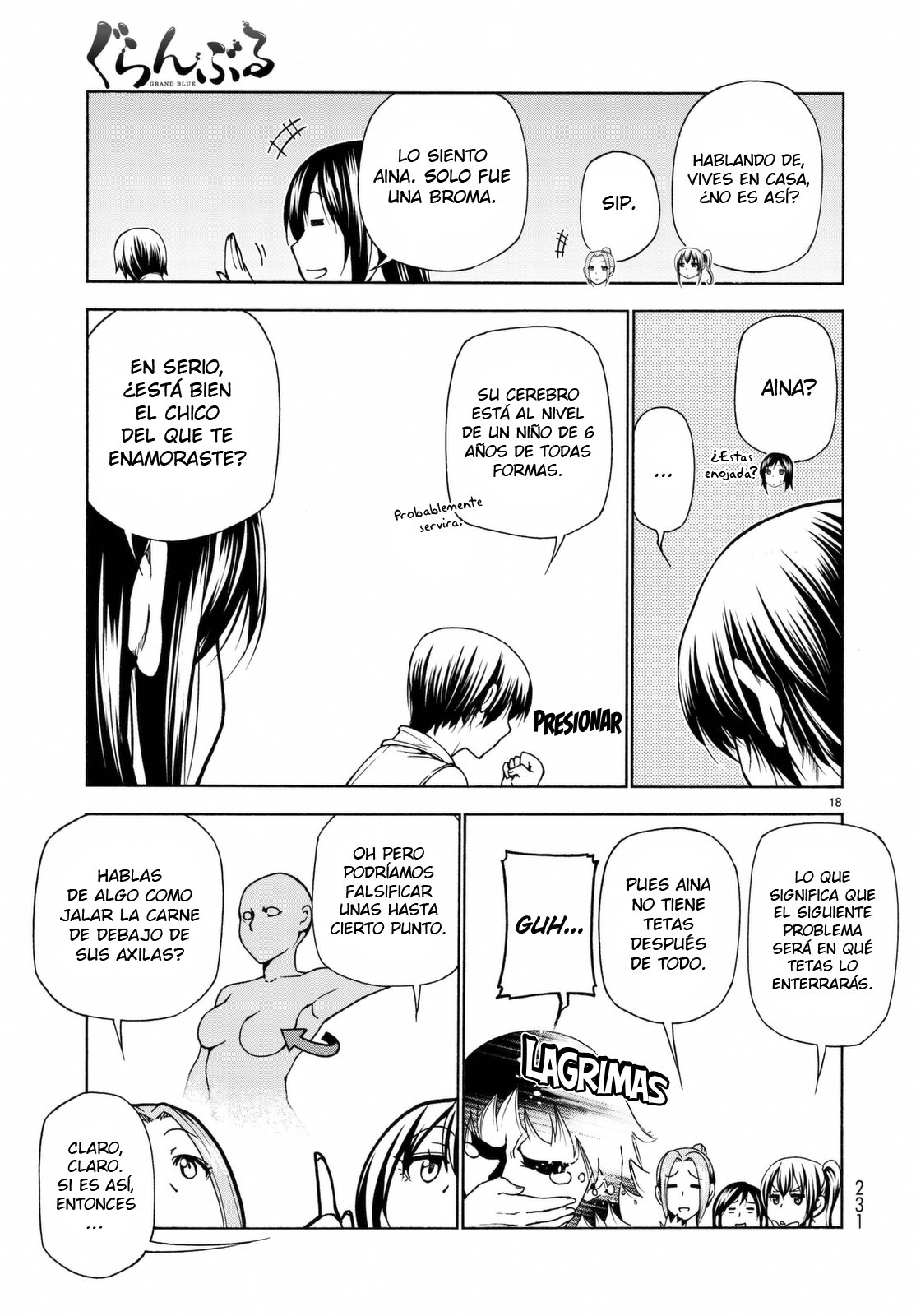 Grand Blue Capitulo 38: Cita en el cine página 20