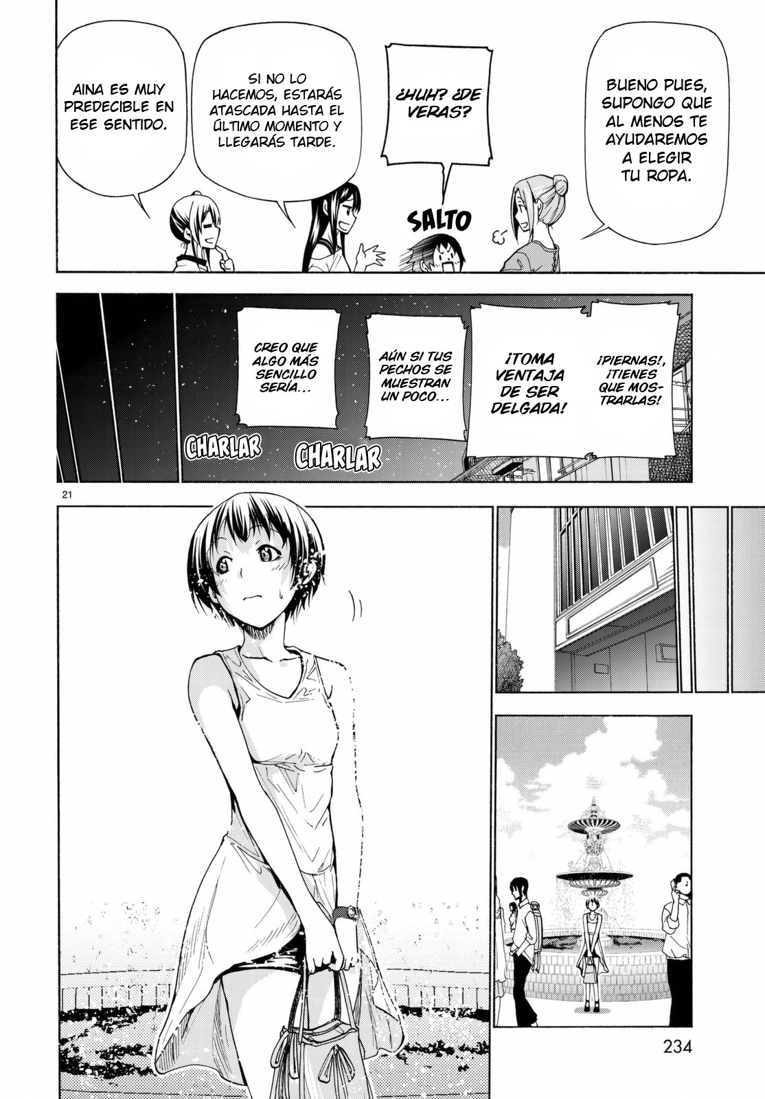 Grand Blue Capitulo 38: Cita en el cine página 23