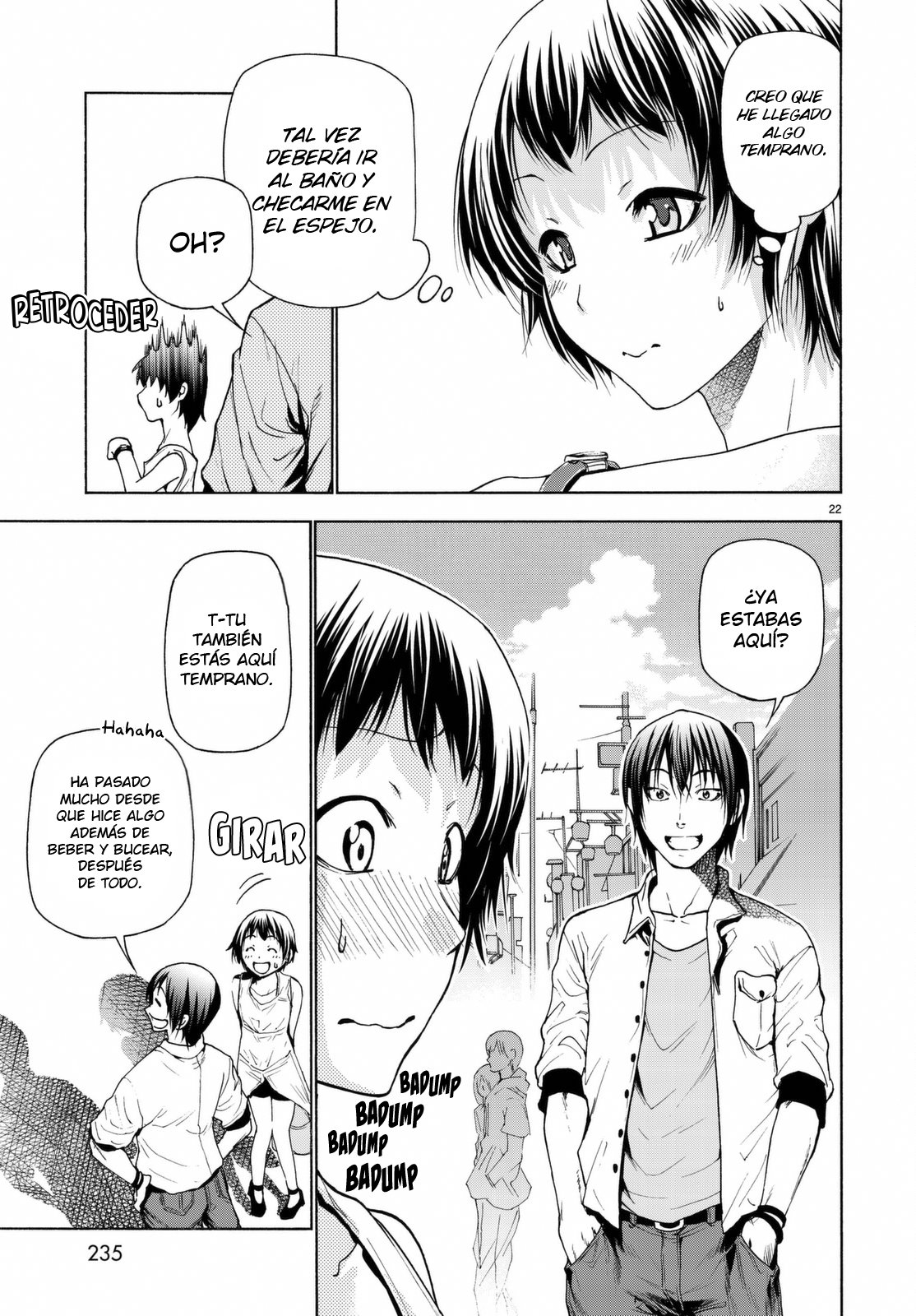 Grand Blue Capitulo 38: Cita en el cine página 24