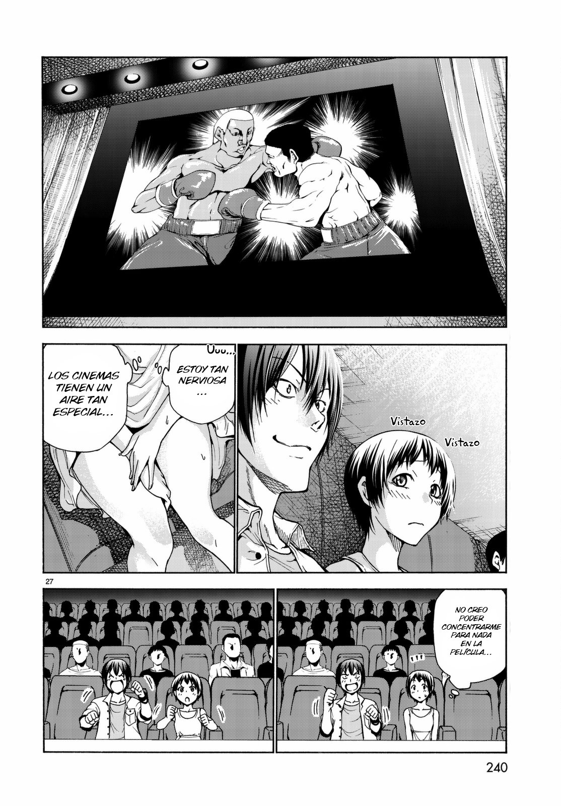 Grand Blue Capitulo 38: Cita en el cine página 29