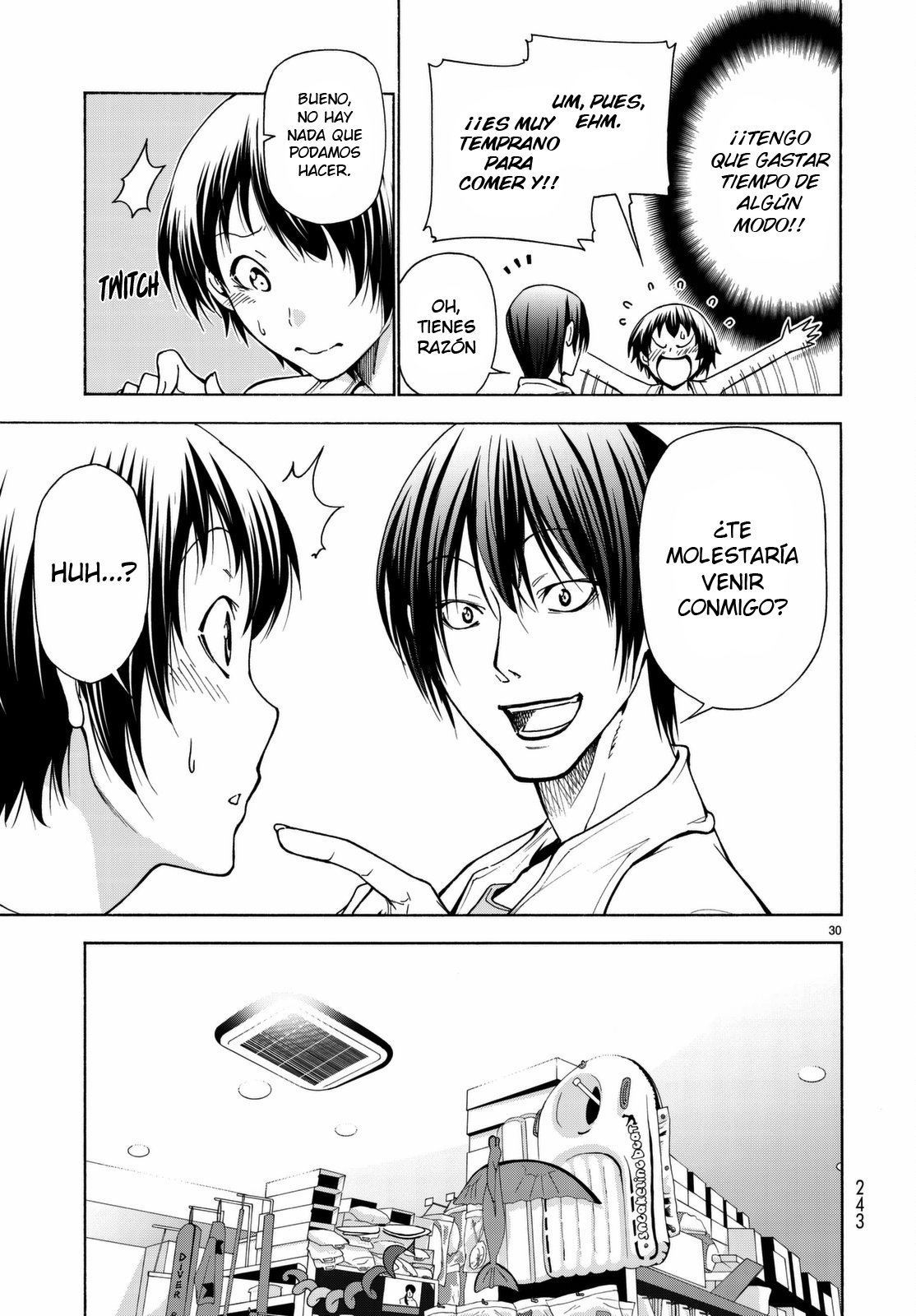 Grand Blue Capitulo 38: Cita en el cine página 32