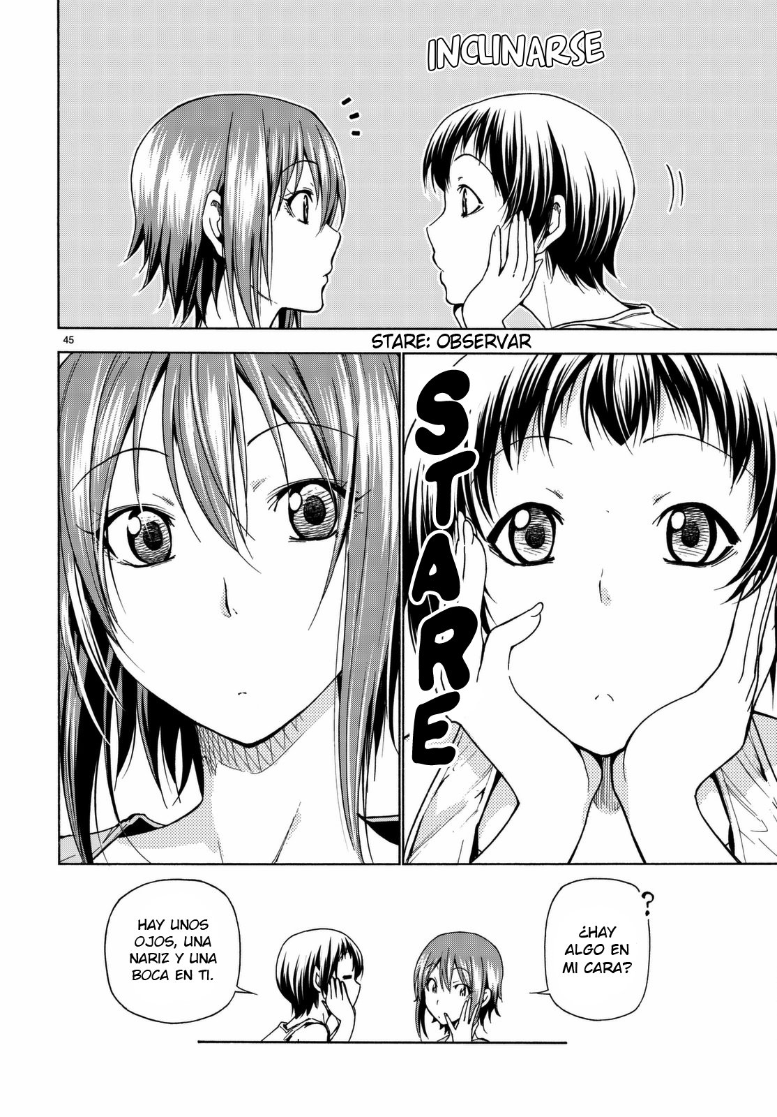 Grand Blue Capitulo 38: Cita en el cine página 46