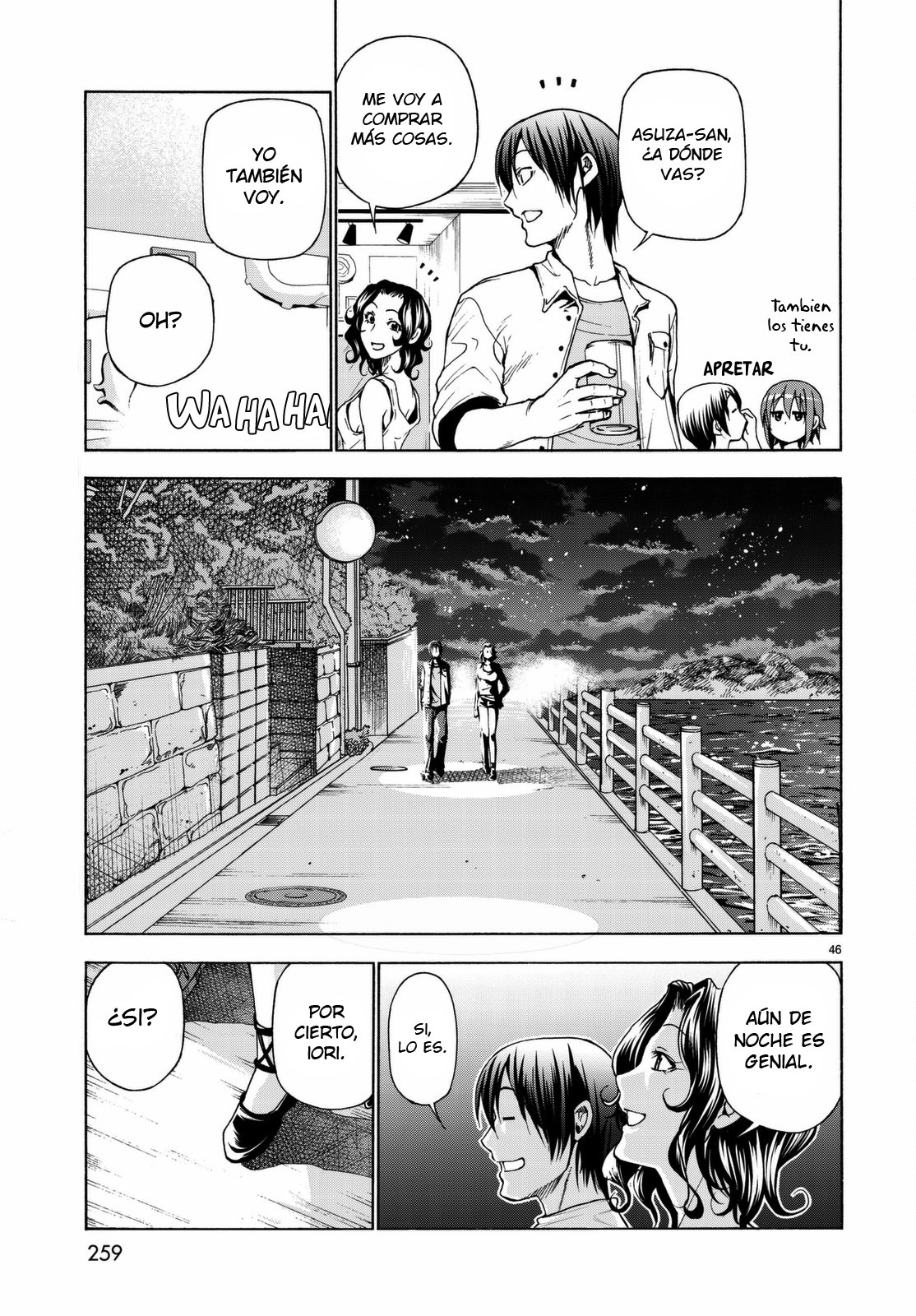 Grand Blue Capitulo 38: Cita en el cine página 47