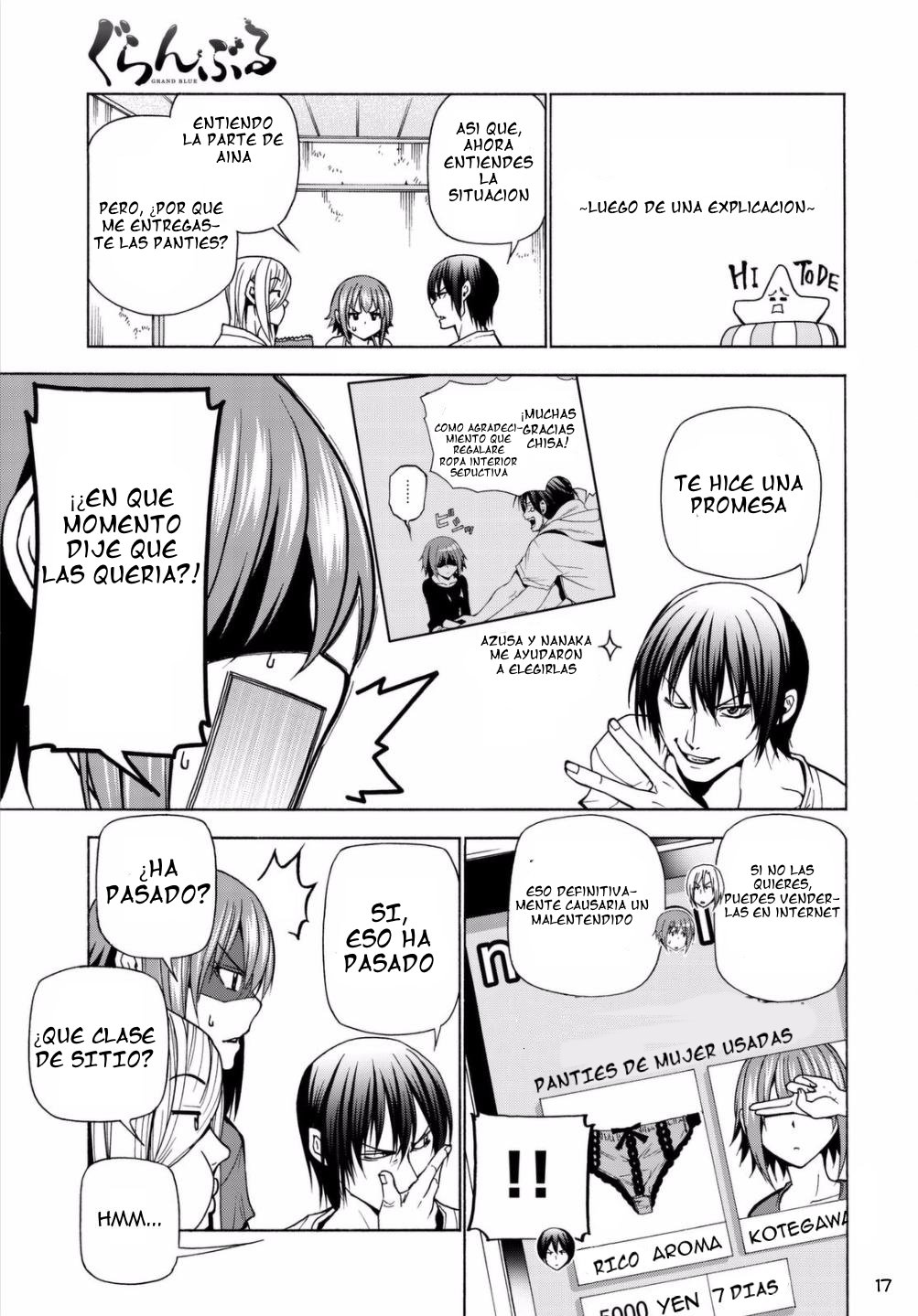 Grand Blue Capitulo 39 página 19