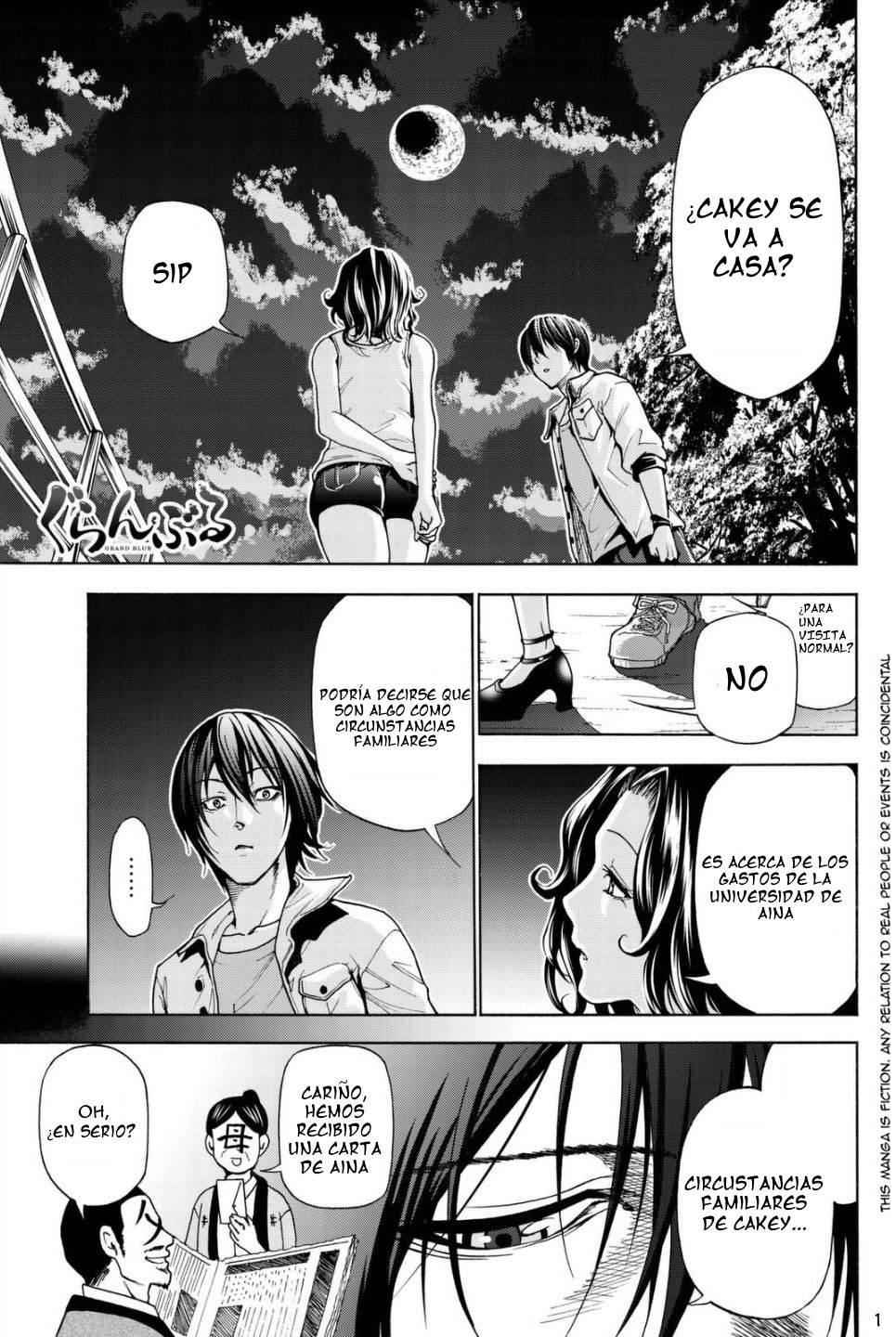 Grand Blue Capitulo 39 página 3