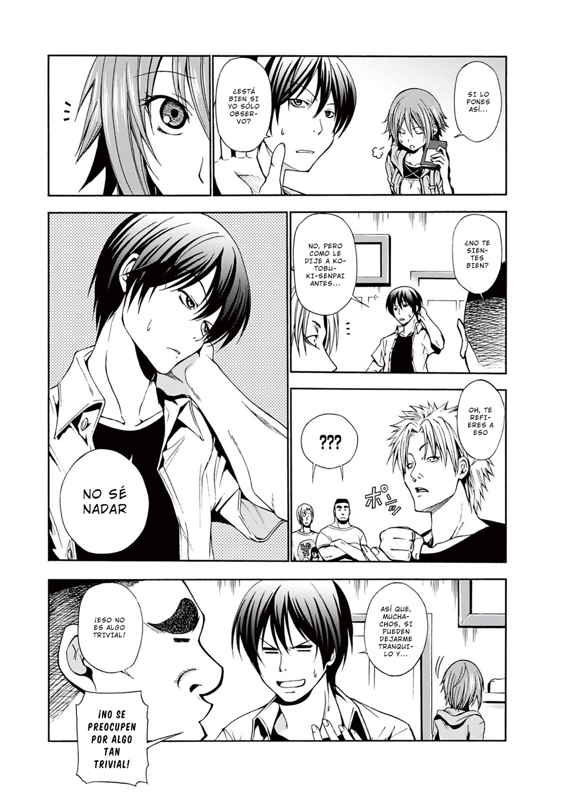 Grand Blue Capitulo 4 página 10
