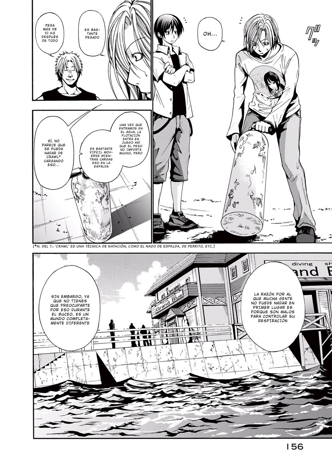 Grand Blue Capitulo 4 página 13