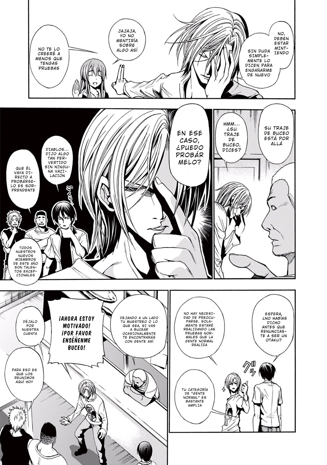 Grand Blue Capitulo 4 página 8