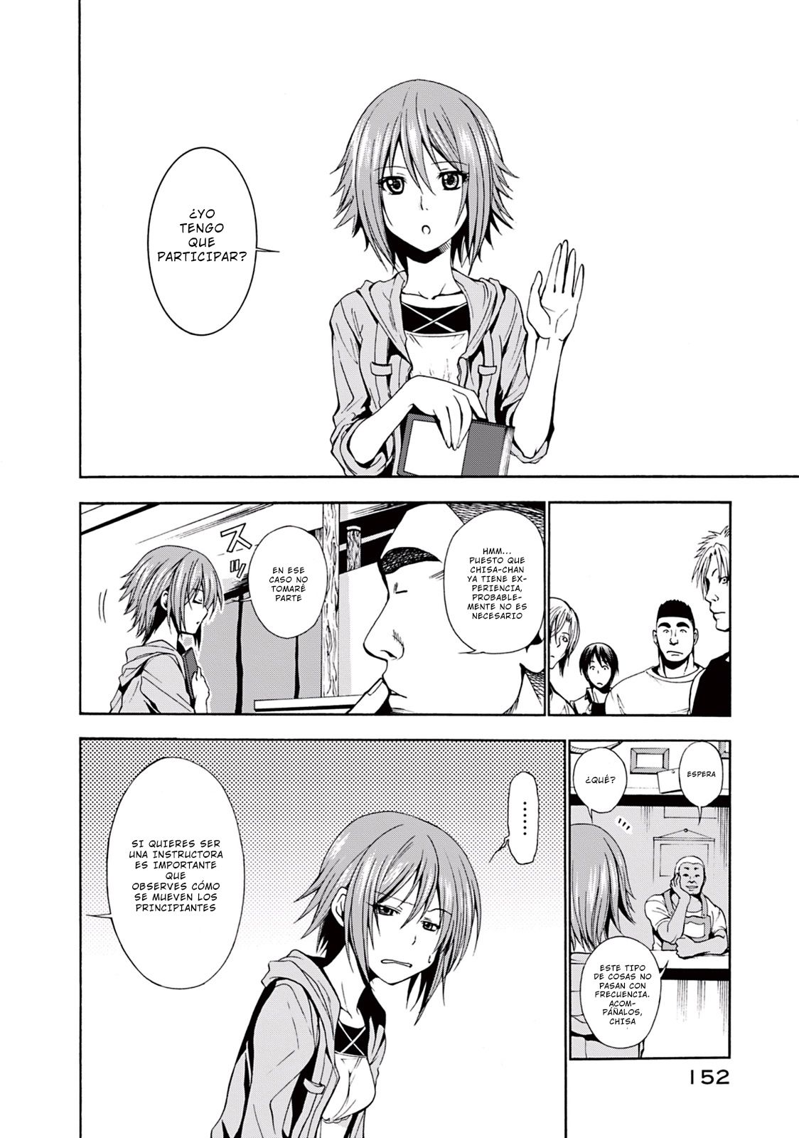 Grand Blue Capitulo 4 página 9