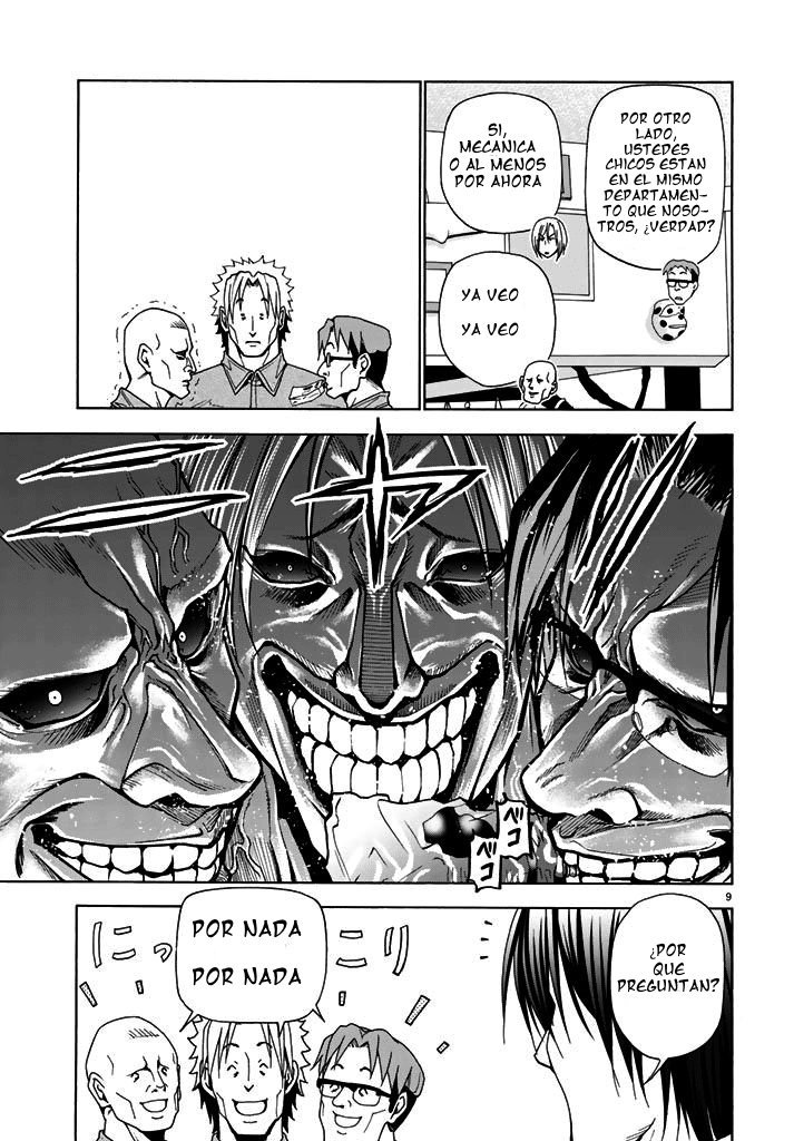 Grand Blue Capitulo 40: laboratorio de blancas página 10
