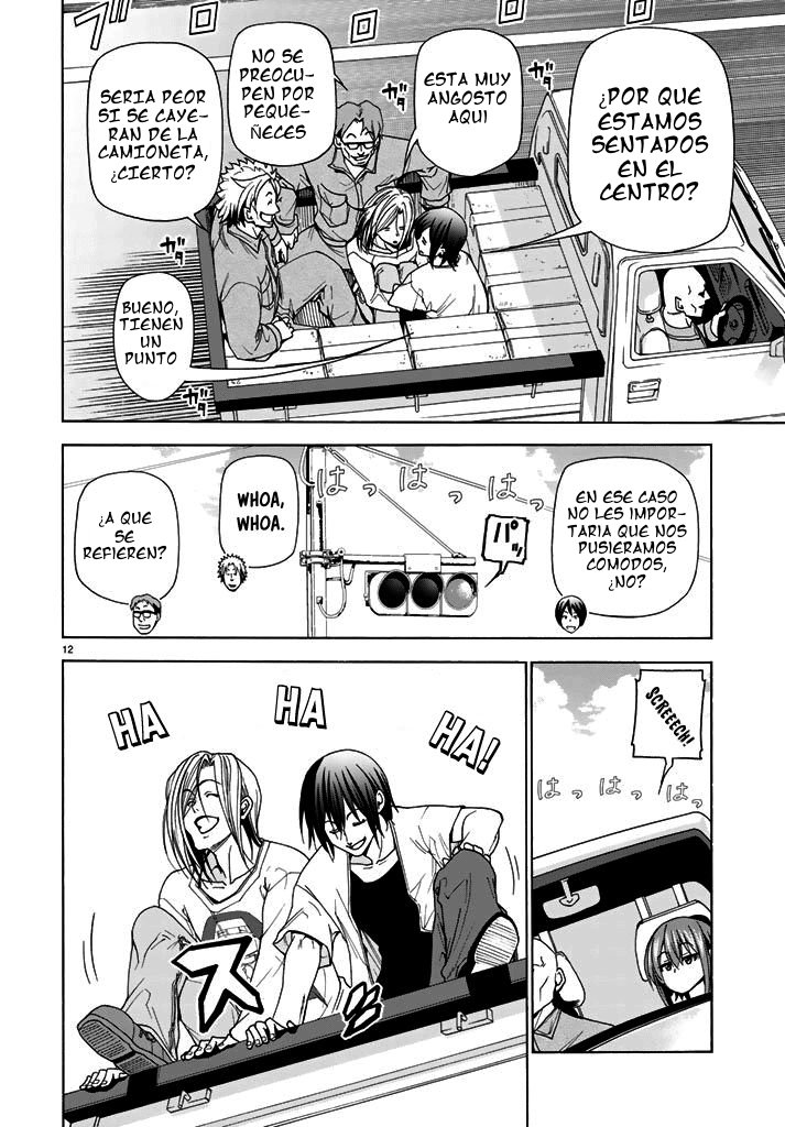 Grand Blue Capitulo 40: laboratorio de blancas página 13