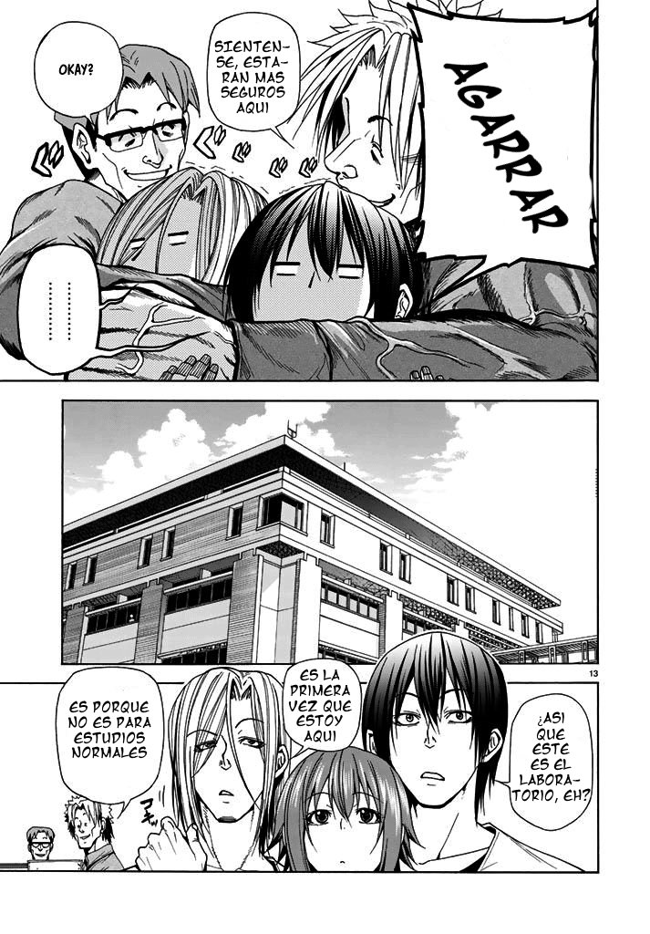 Grand Blue Capitulo 40: laboratorio de blancas página 14