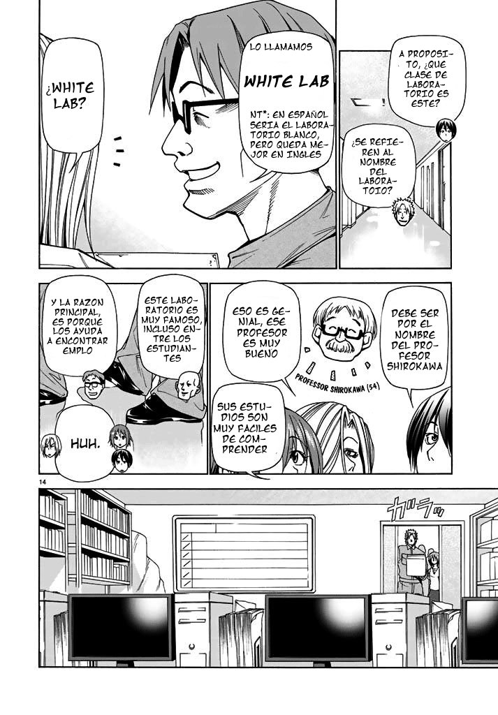 Grand Blue Capitulo 40: laboratorio de blancas página 15