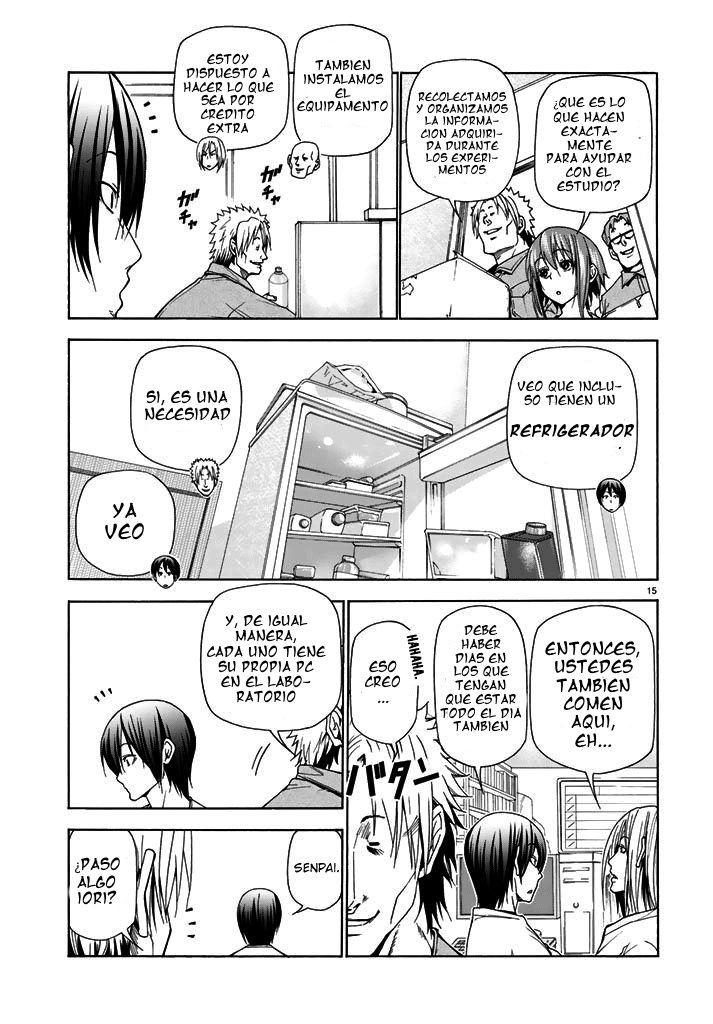 Grand Blue Capitulo 40: laboratorio de blancas página 16
