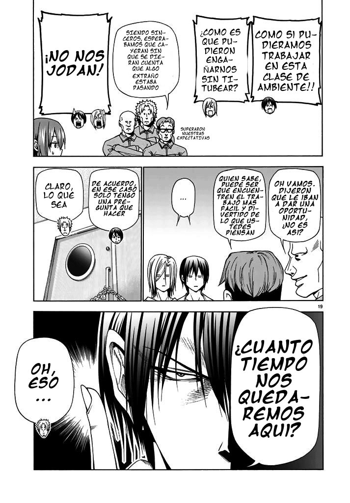 Grand Blue Capitulo 40: laboratorio de blancas página 20
