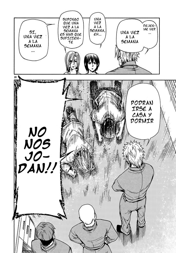 Grand Blue Capitulo 40: laboratorio de blancas página 21