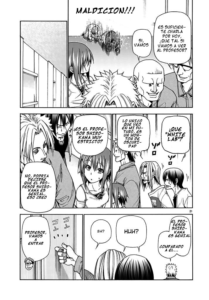 Grand Blue Capitulo 40: laboratorio de blancas página 22