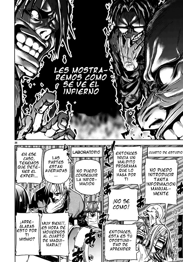 Grand Blue Capitulo 40: laboratorio de blancas página 27