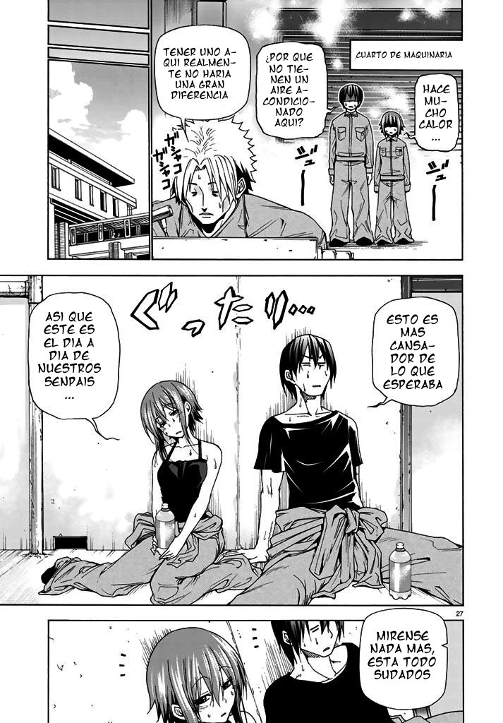Grand Blue Capitulo 40: laboratorio de blancas página 28