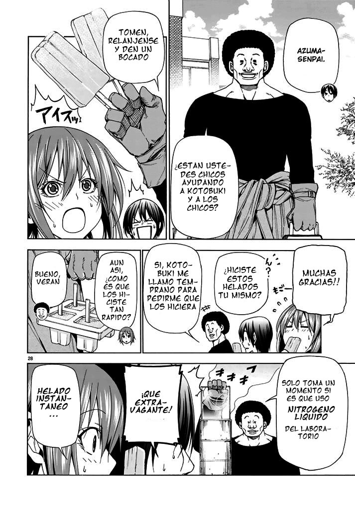 Grand Blue Capitulo 40: laboratorio de blancas página 29