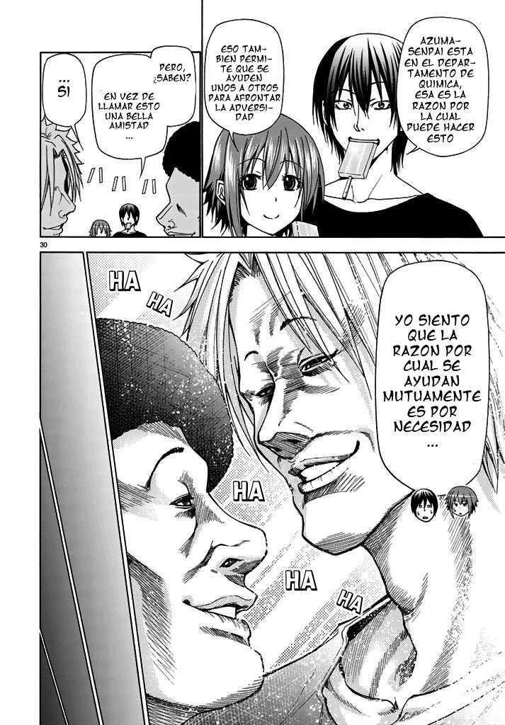 Grand Blue Capitulo 40: laboratorio de blancas página 31