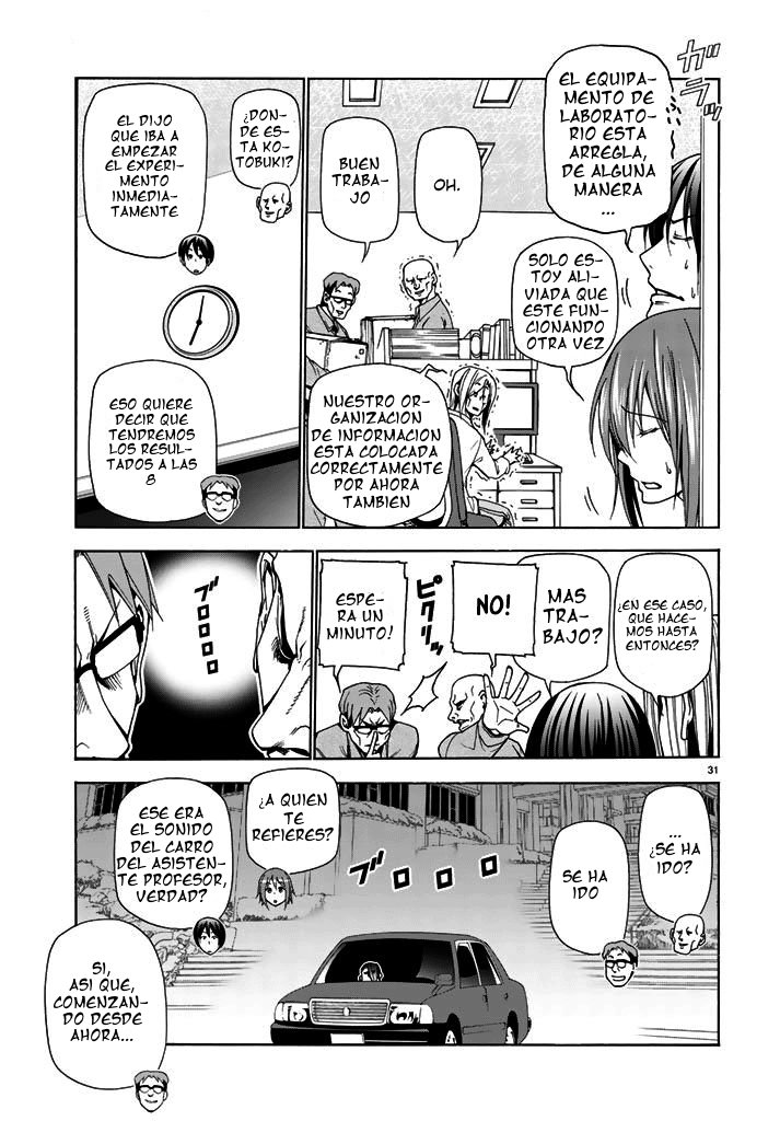 Grand Blue Capitulo 40: laboratorio de blancas página 32