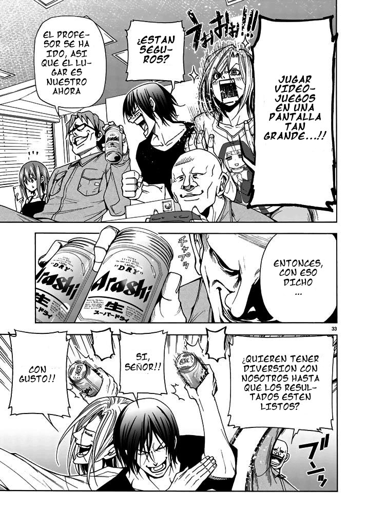Grand Blue Capitulo 40: laboratorio de blancas página 34